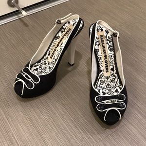 Gwen Stefani Harajuko Lovers slingback platform heels 9